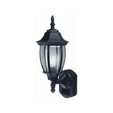 Hampton Bay Alexandria Black Farmhouse 180-Degree Motion Sensor Outdoor 1-Light Wall Sconce - Like New